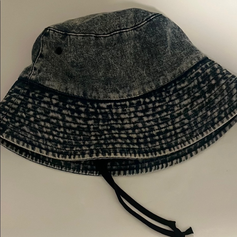 Womens denim bucket hat